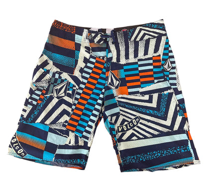 Volcom Abstract Pattern Boardshorts XL