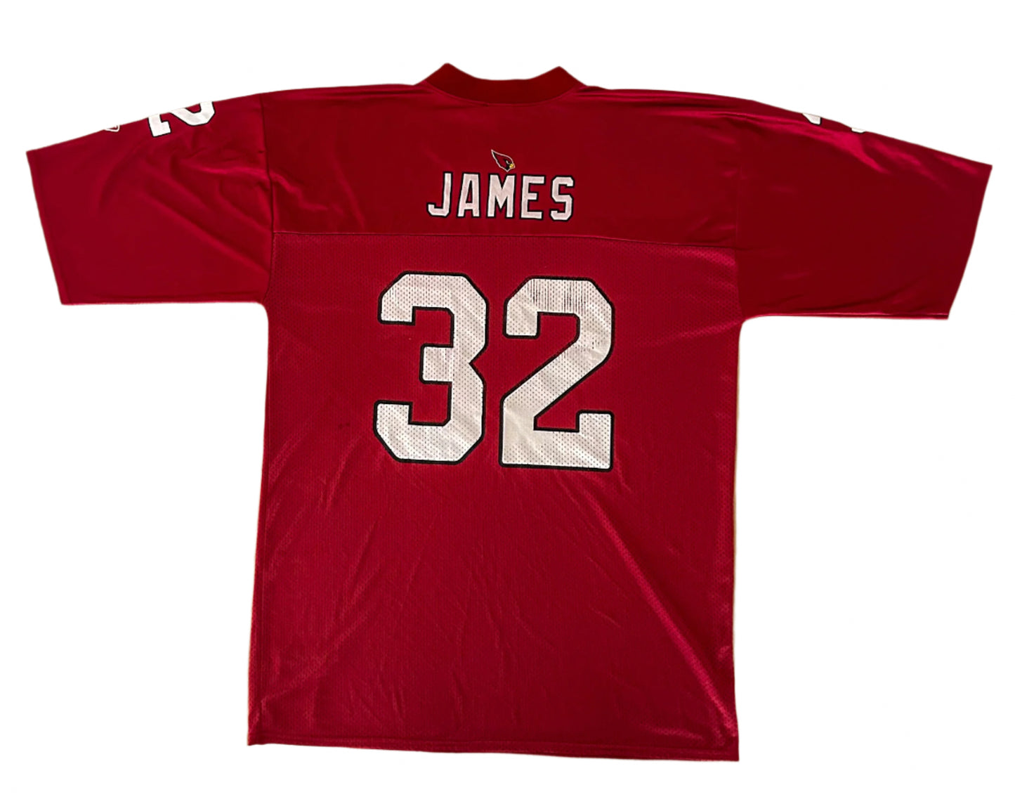 Arizona Cardinals Number 32 Edgerrin James NFL Red Jersey Large