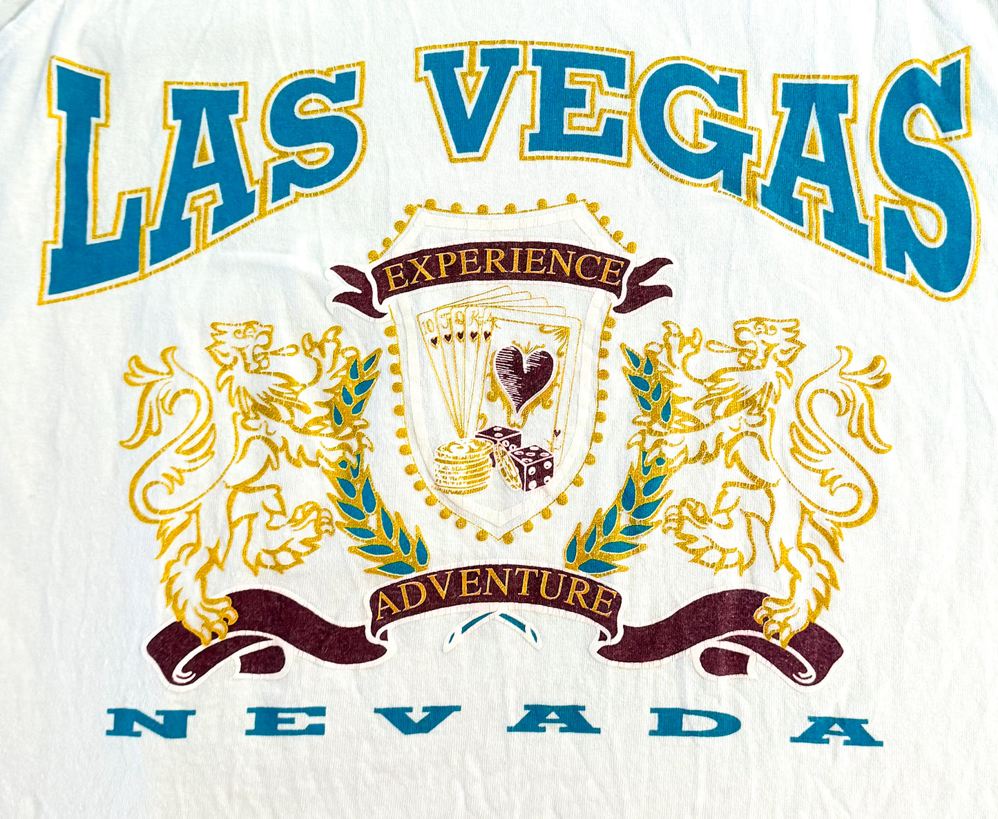 Las Vegas 90s Nevada Made In USA Graphic Tank Top Large