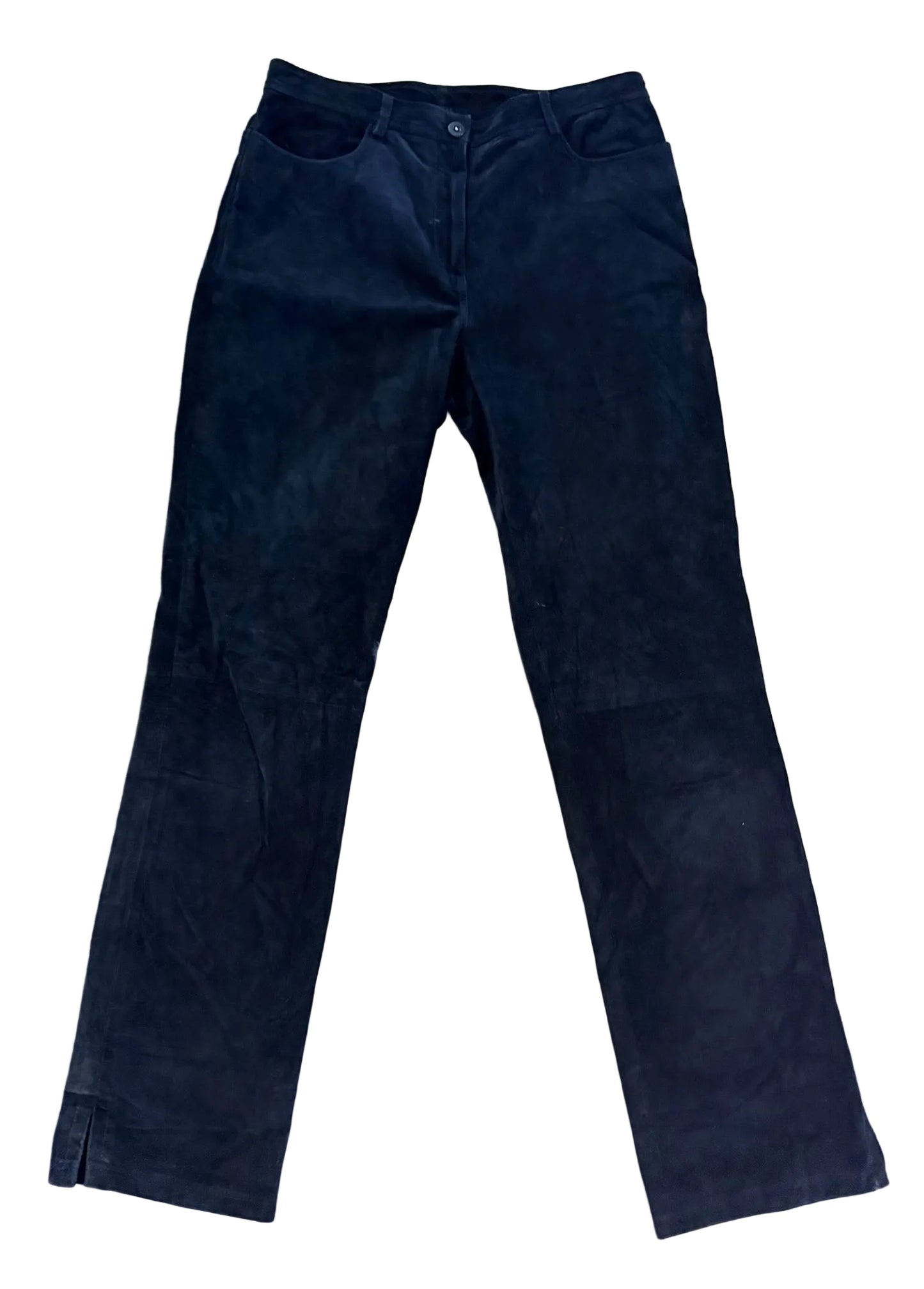 DKNY Black Leather Trousers – Women’s Size 8