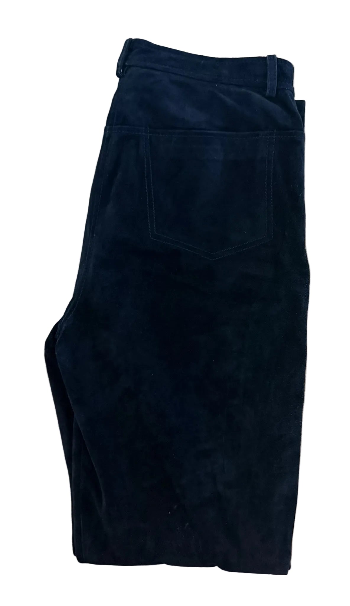 DKNY Black Leather Trousers – Women’s Size 8