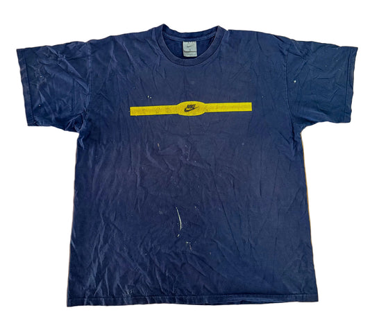 Vintage Nike Graphic Distressed Made in USA T-Shirt XL (Oversized Fit)