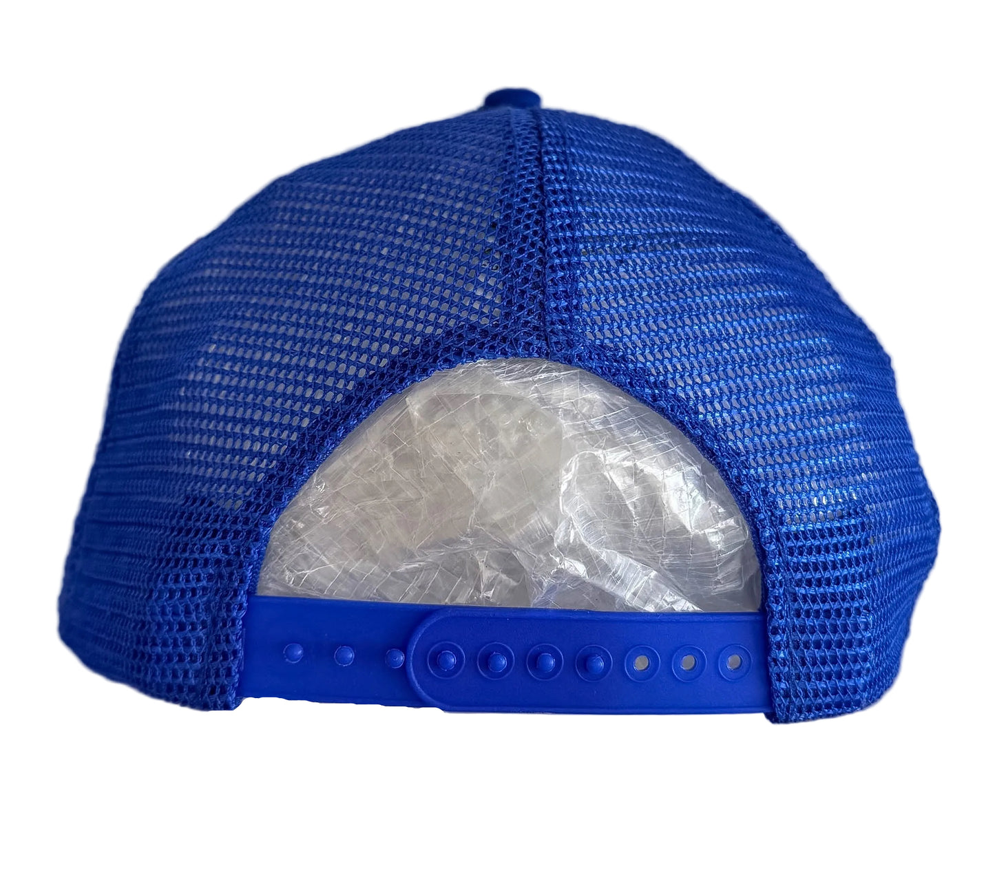 Vintage 90s Bourbon Street New Orleans Trucker Cap | Blue Foam Mesh Snapback