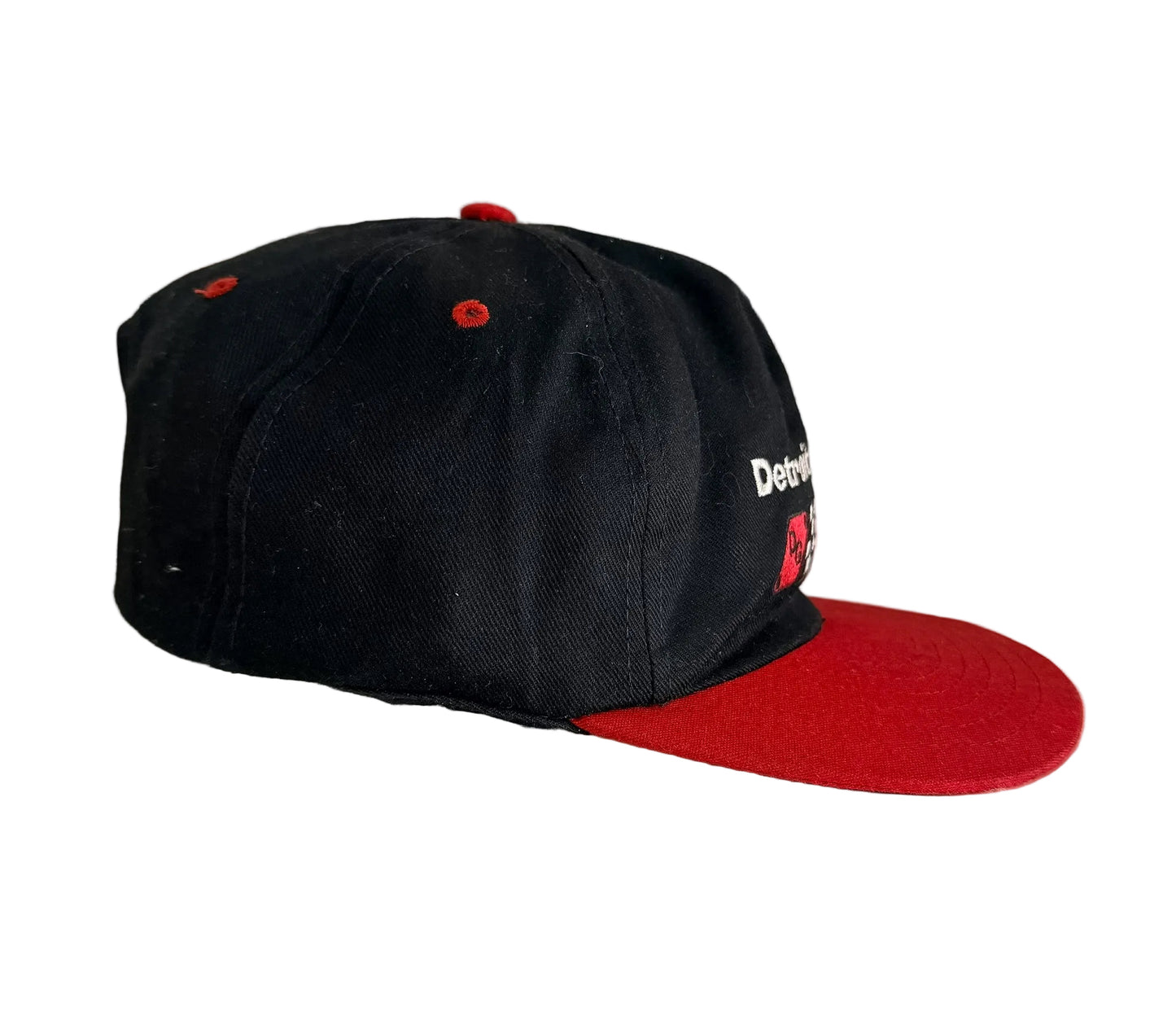 Vintage 90s Windsurfing Graphic Trucker Cap Burgundy Mesh Snapback