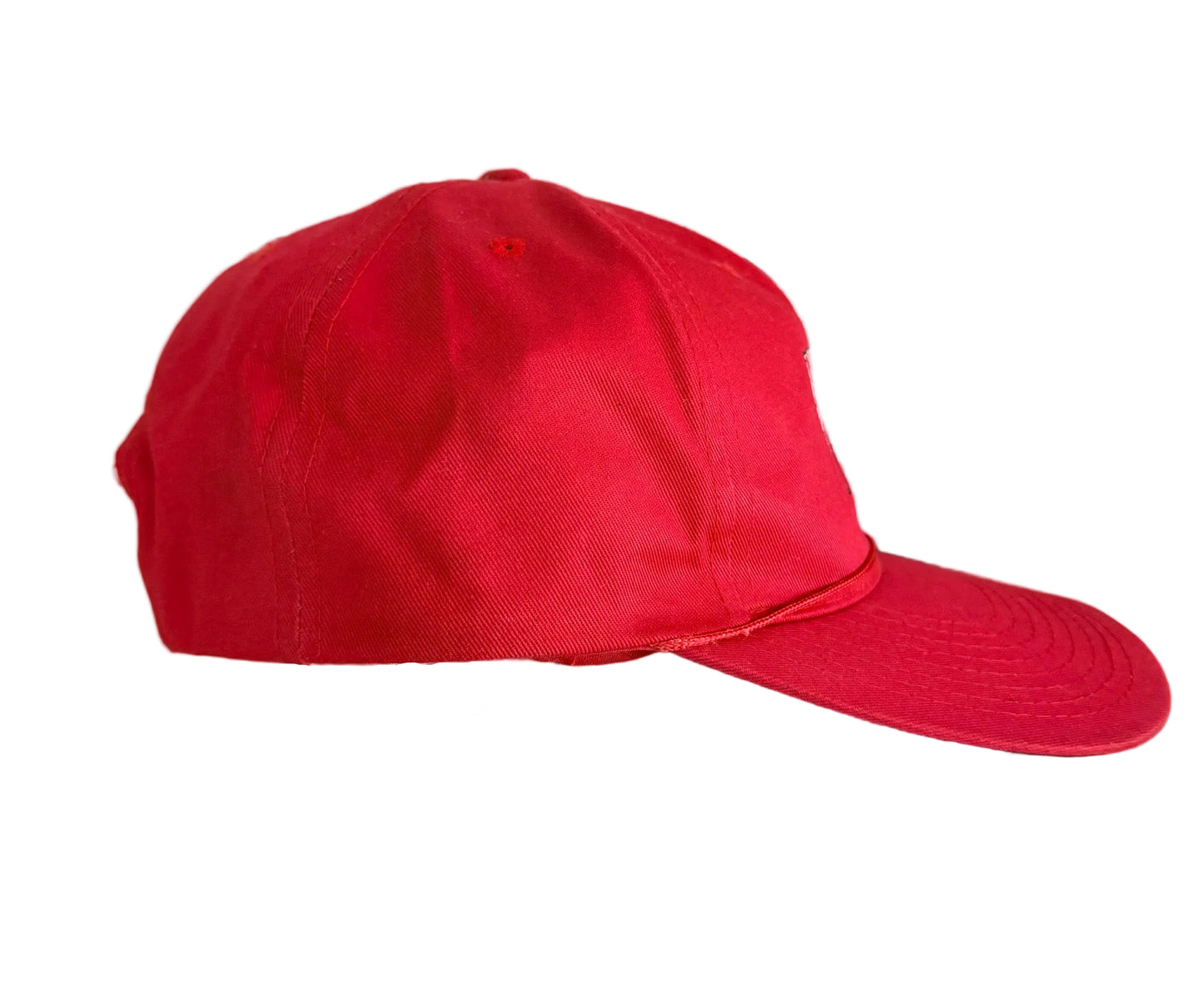 Vintage Arkansas Razorbacks Red Embroidered Snapback Cap