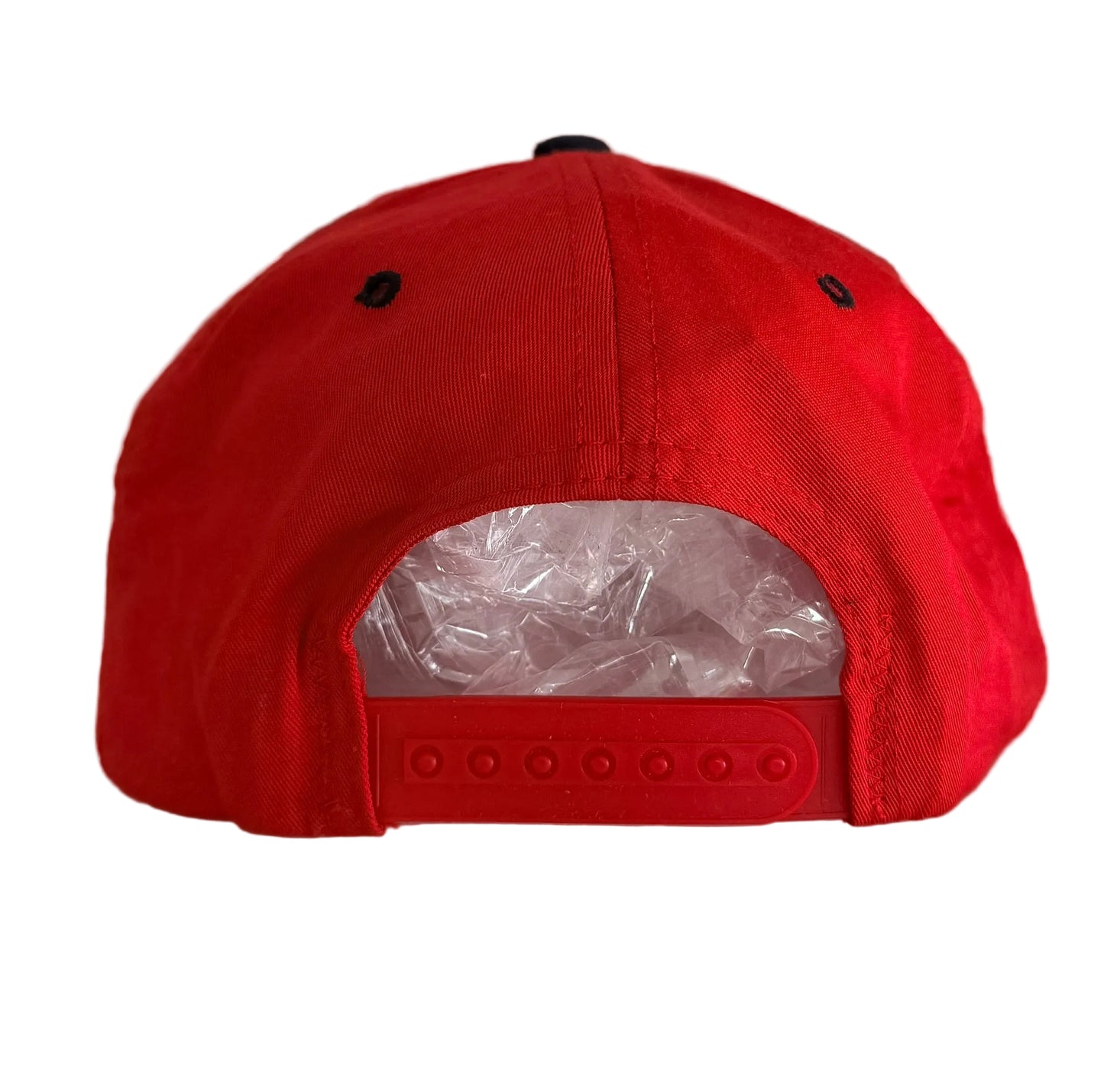 Vintage Alabama “BAMA Racing” Embroidered Red & Black Snapback Cap