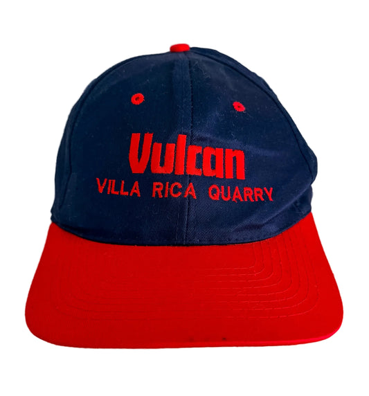 Vintage Vulcan Villa Rica Quarry Embroidered Snapback Cap
