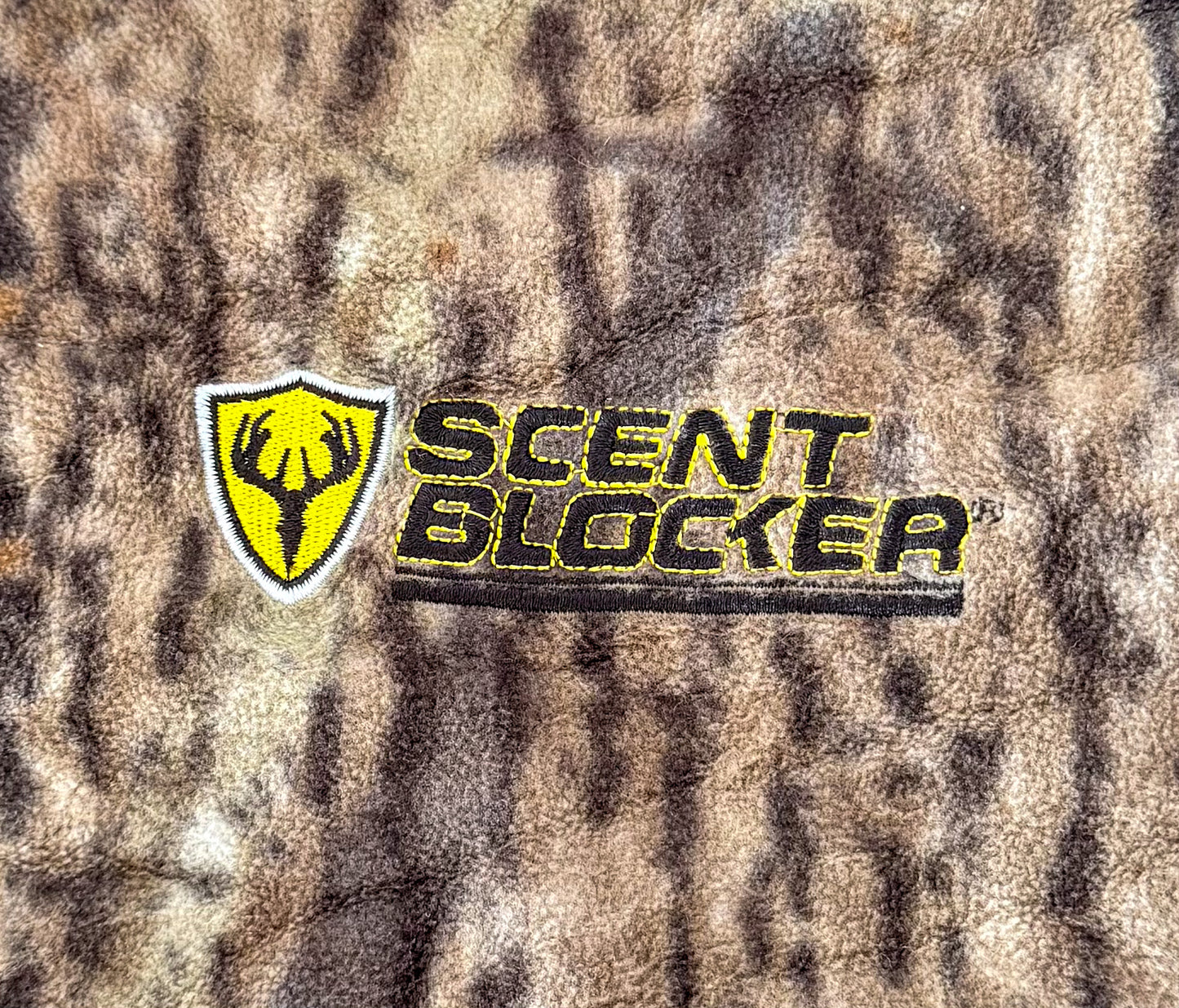 Scent Blocker RealTree Camouflage Quarter Zip Fleece Jacket – 2XL