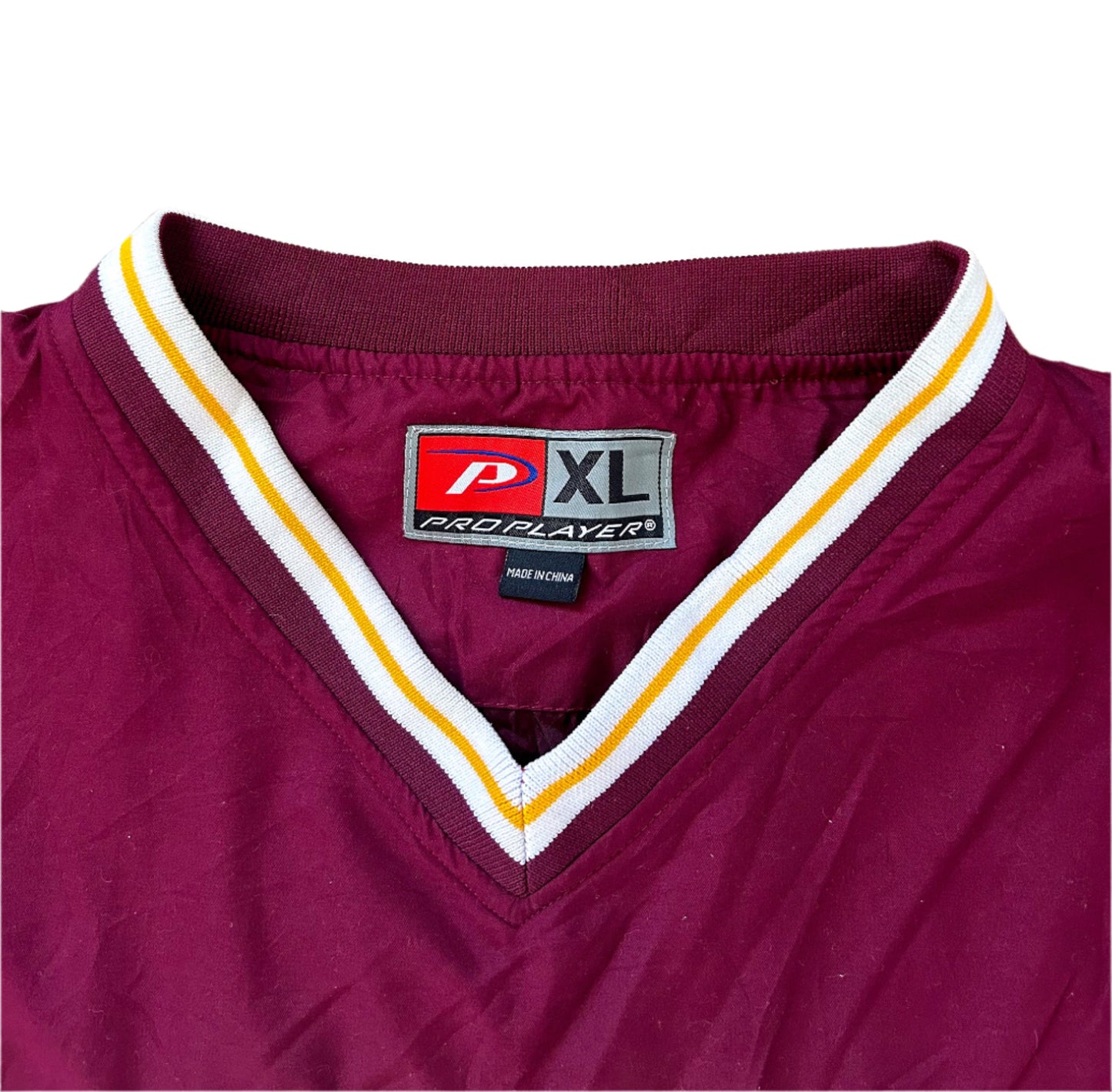 Arizona State Sun Devils College Football Pro Player Embroidered V-Neck Pull Over Jacket XL