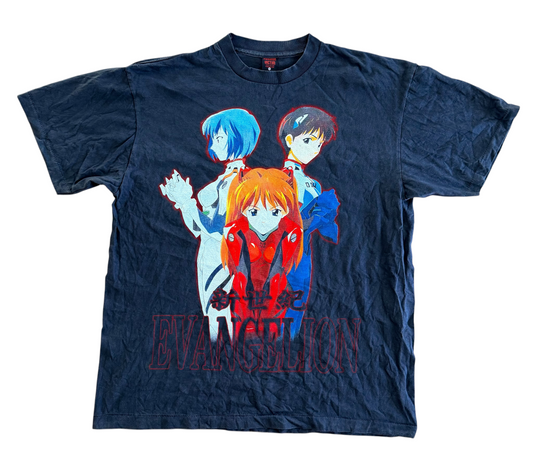 Neon Genesis Evangelion Character Graphic T-Shirt, XL