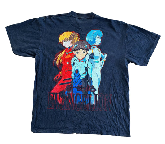 Neon Genesis Evangelion Character Graphic T-Shirt, XL