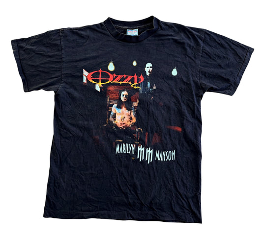 2003 Ozzfest Marilyn Manson Tour Band T-Shirt, Large