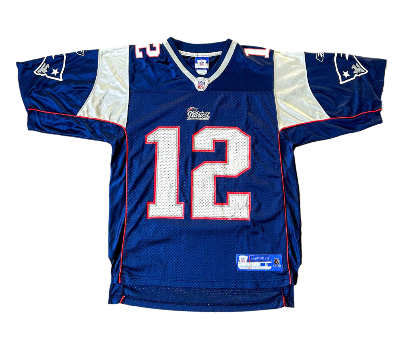 Tom Brady New England Patriots Reebok Number 12 2008 NFL Equipment On Field Jersey SM RARE!