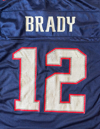 Tom Brady New England Patriots Reebok Number 12 2008 NFL Equipment On Field Jersey SM RARE!