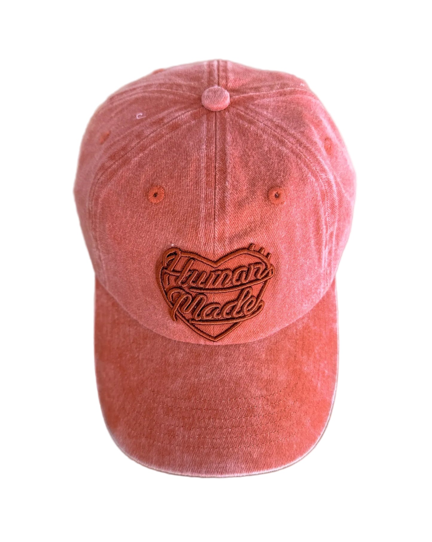 Human Made Heart Logo Washed Cotton Cap Adjustable Cap