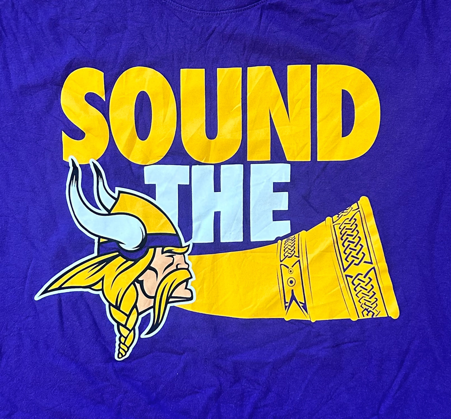 Vikings NFL Nike Sound The Horn T-shirt XL