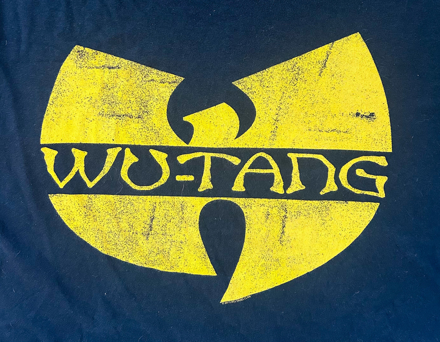 Wutang Clan Hip Hop Band Artist Black Cotton T-shirt XL