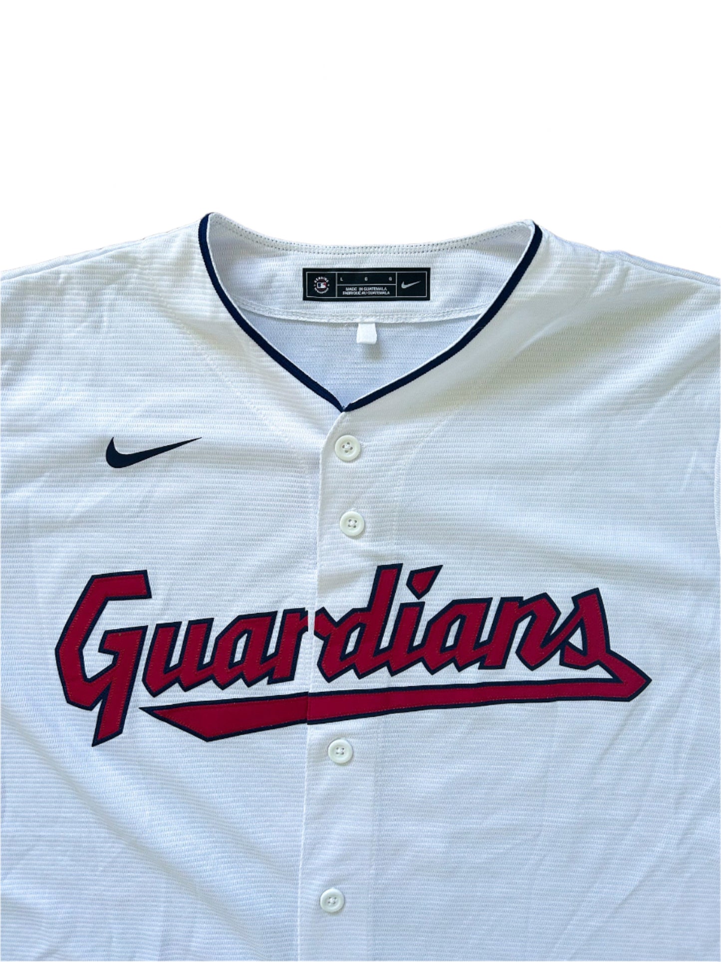 Cleveland Guardians Nike MLB Baseball Chang Jersey Genuine Merchandise Large