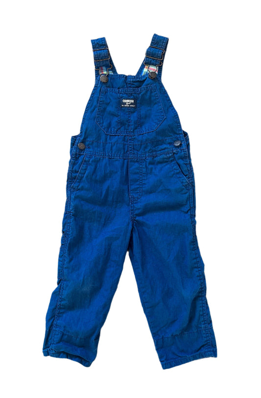 OshKosh B'Gosh Kids Blue Cotton Overalls 3 Years