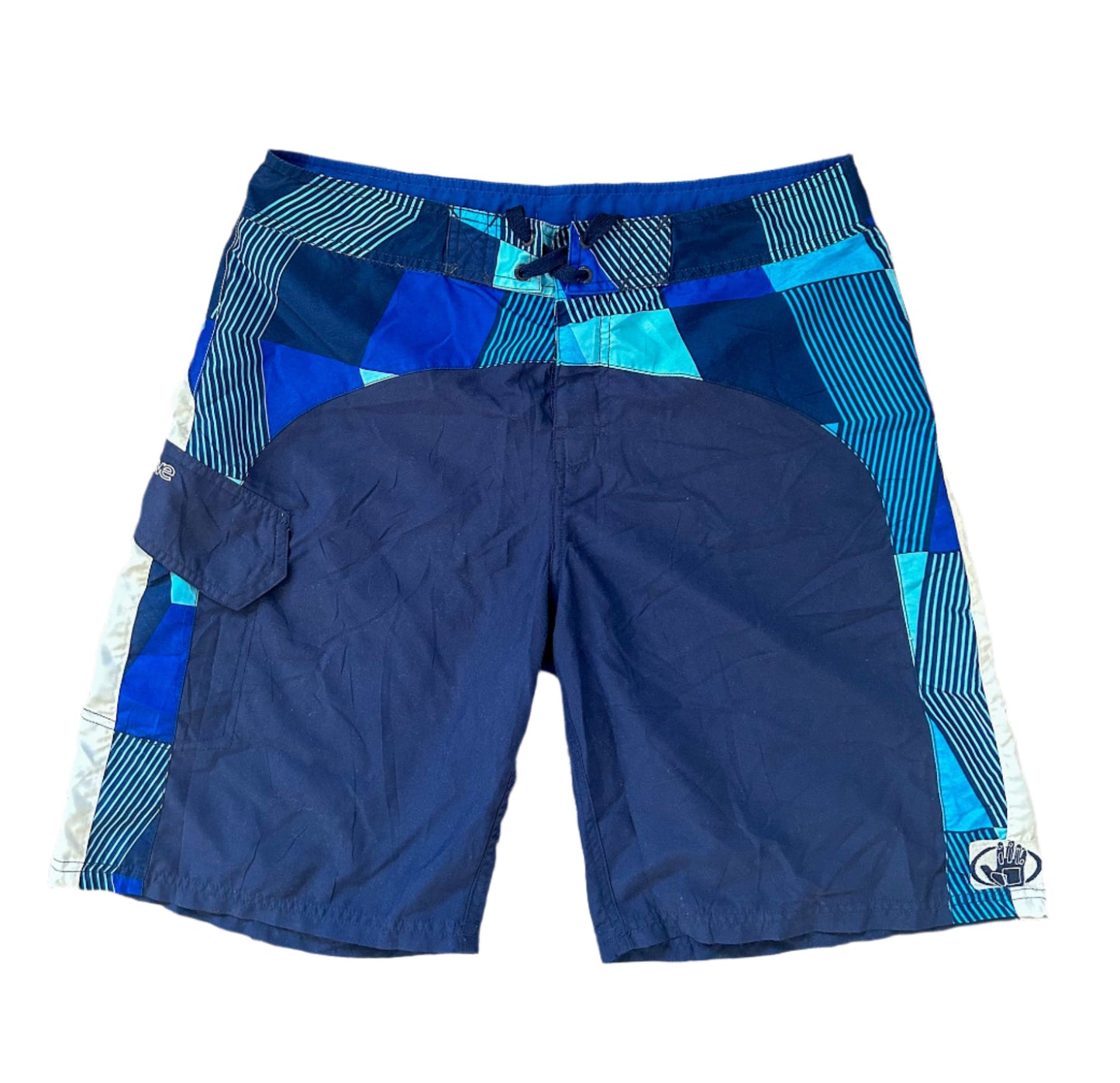 Body Glove Vintage 2000s Blue Cargo Boardshorts Large