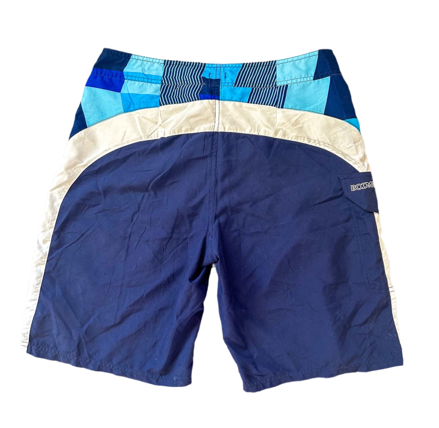 Body Glove Vintage 2000s Blue Cargo Boardshorts Large