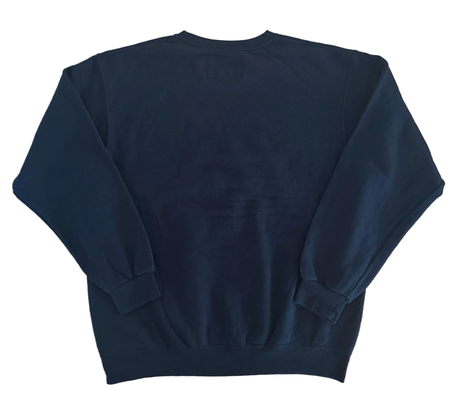 Burberrys Embroidered Logo Sweatshirt Navy Large