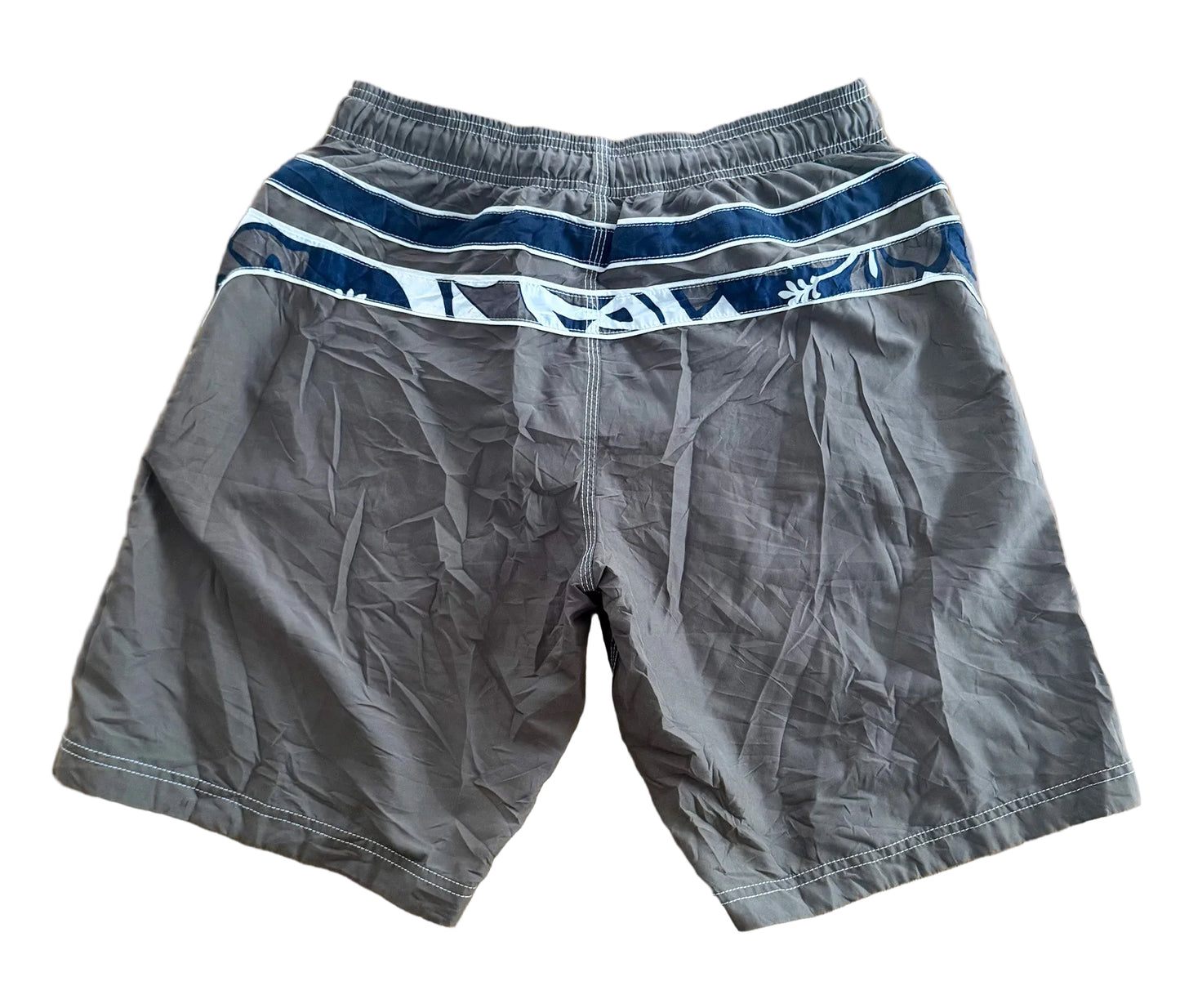 Vintage Y2K Speedo Brown Pattern Boardshorts Medium
