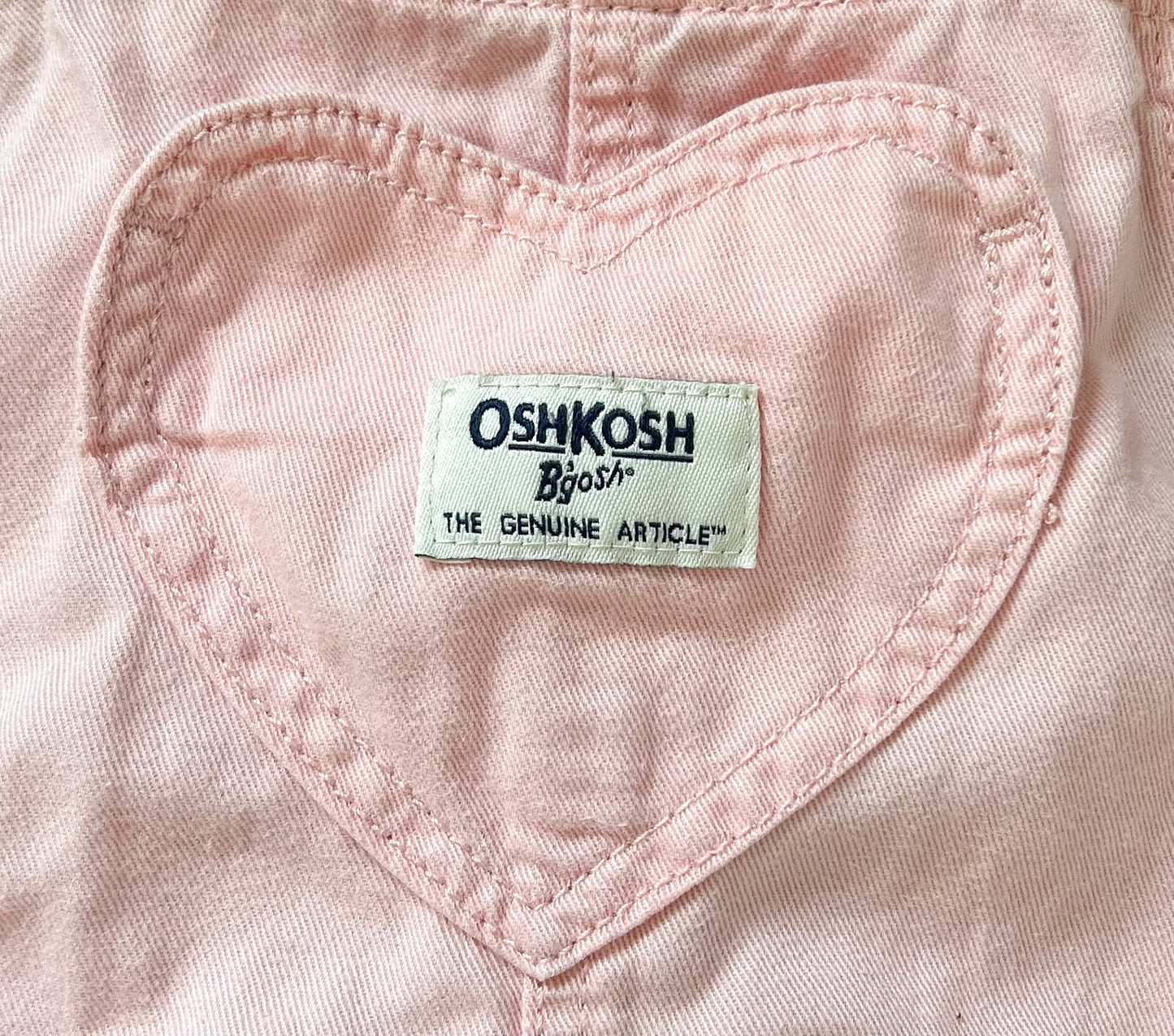 OshKosh B'Gosh Kids Pink Cotton Overalls 4 Years