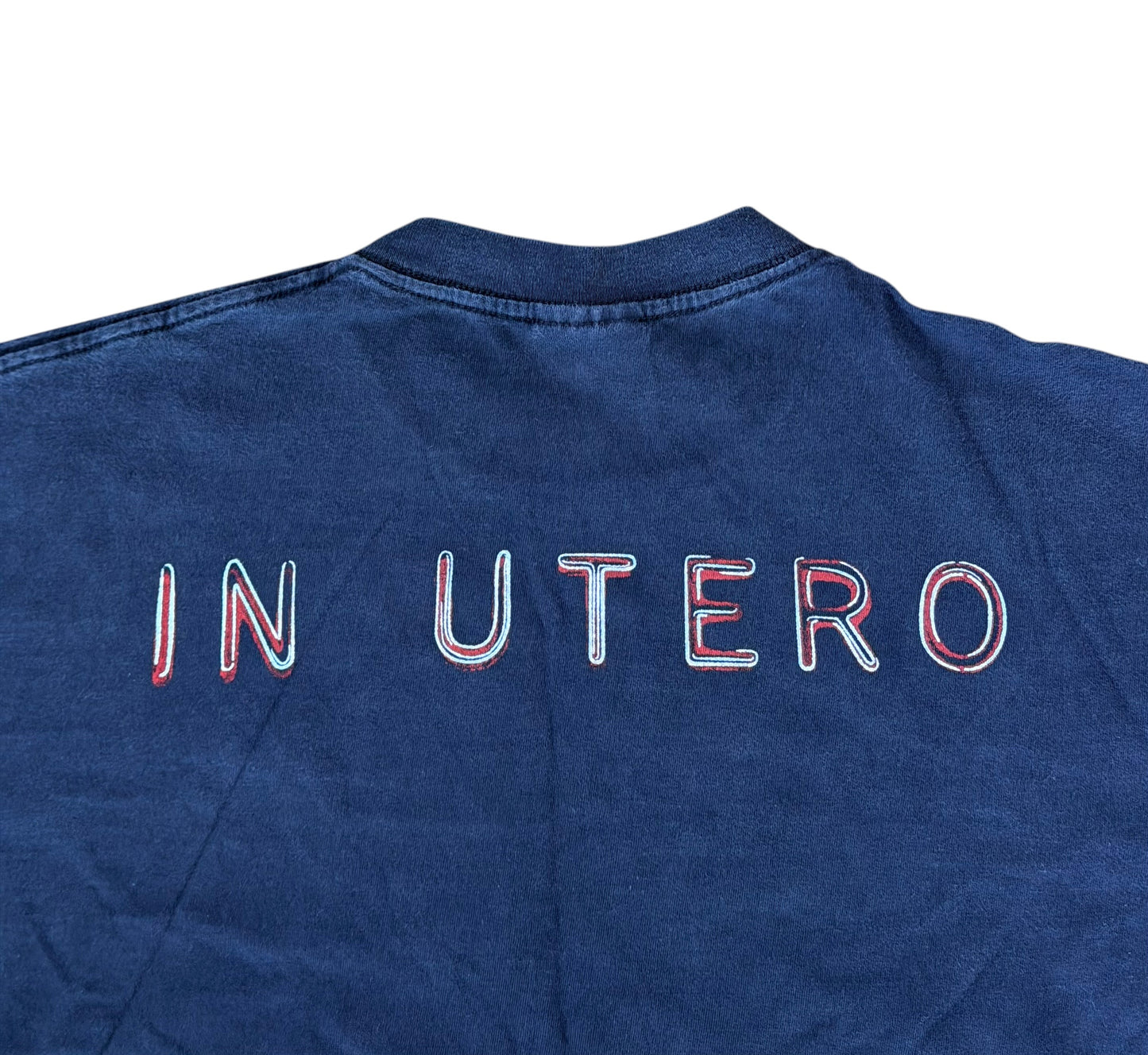 Nirvana In Utero Long Sleeve Band T Shirt Giant Tag USA XL