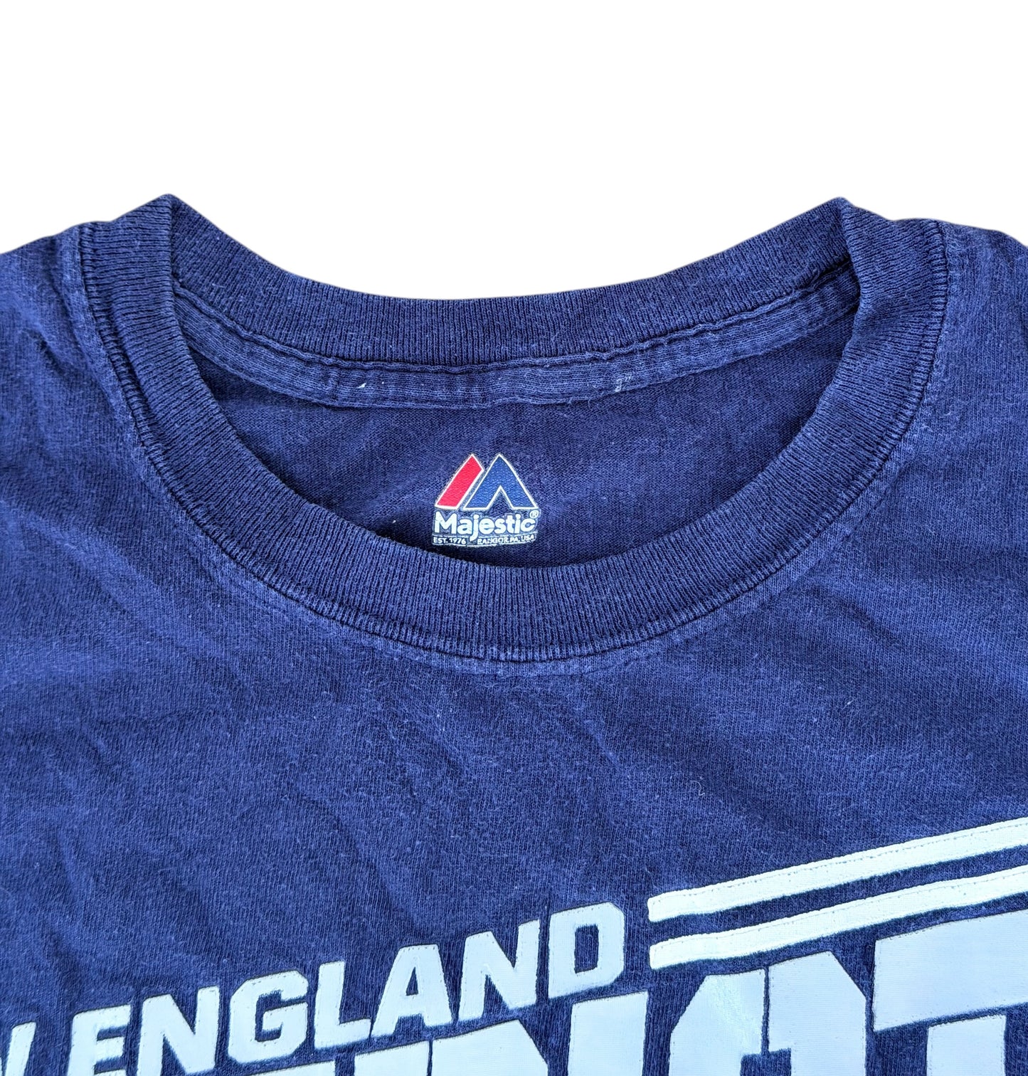 New England Patriots Majestic T Shirt Size XL