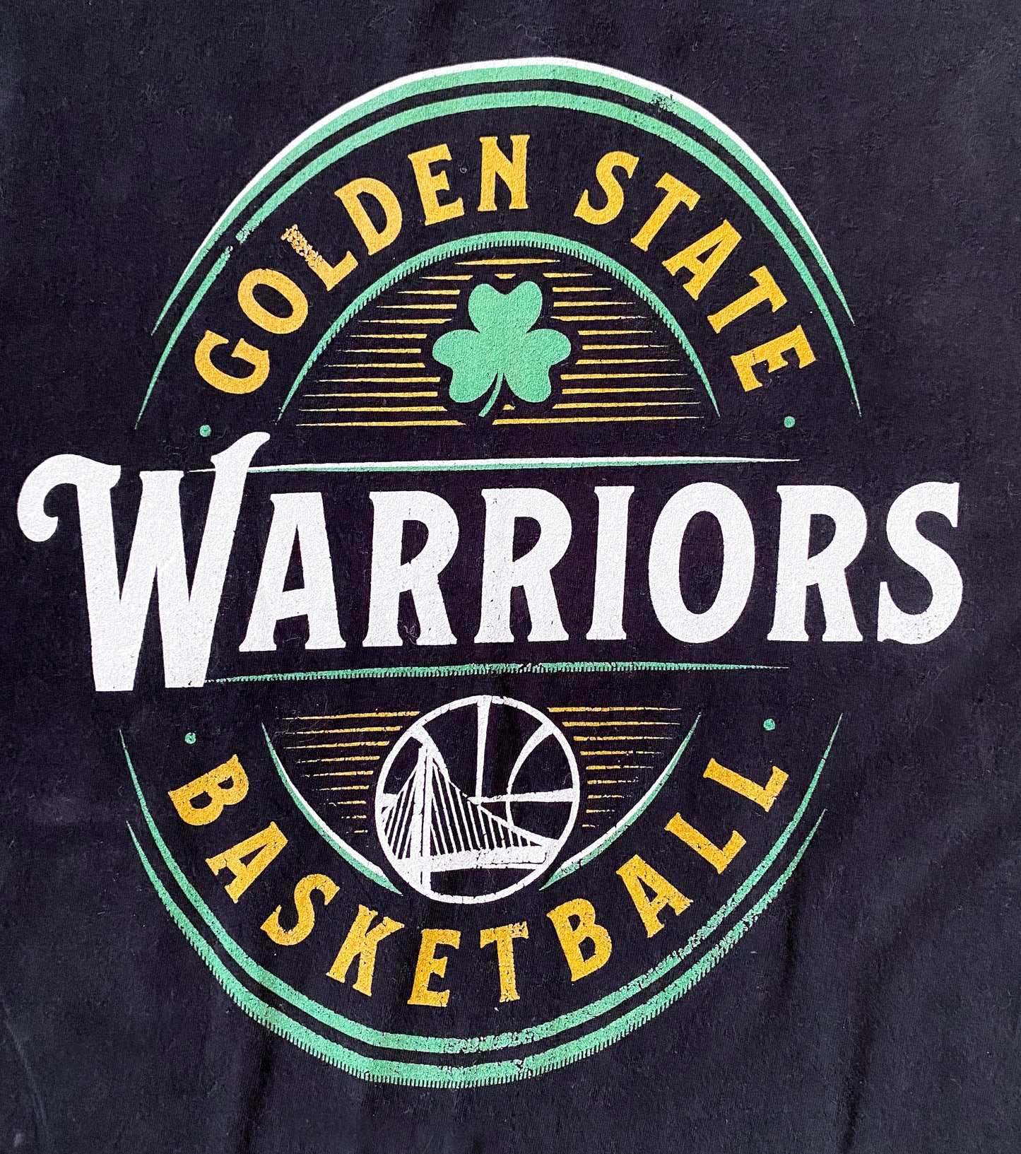 Golden State Warriors Basketball Graphic T-Shirt – Black NBA Tee Port & Company  Size XL