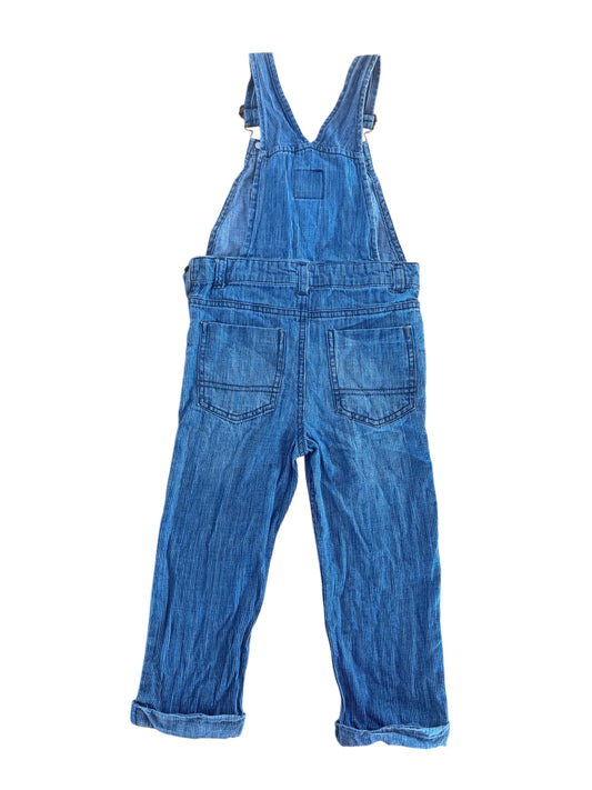 Kids OshKosh Genuine Kids Striped Denim Overalls size 3T