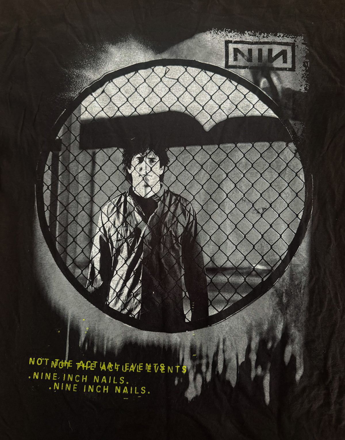 Nine Inch Nails Brockum Double-Sided Band T-Shirt, Large
