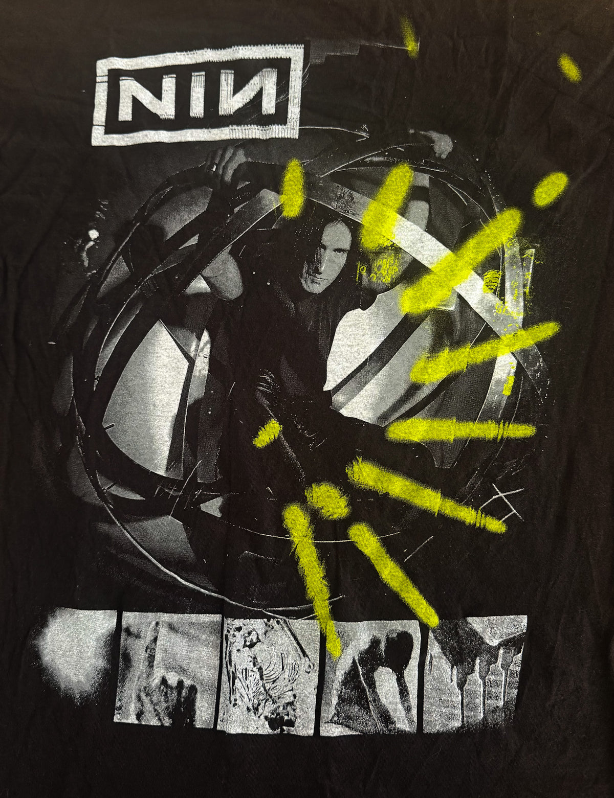 Nine Inch Nails Brockum Double-Sided Band T-Shirt, Large