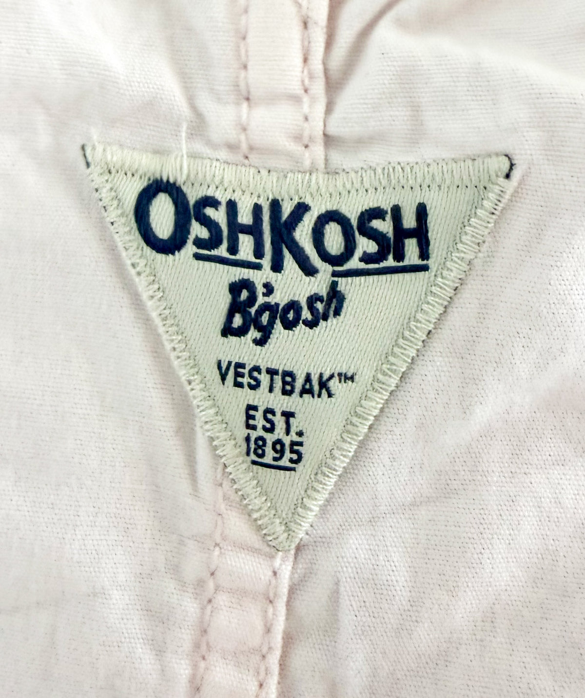 Kids OshKosh B'gosh Baby Pink Short Overalls, 3 Years