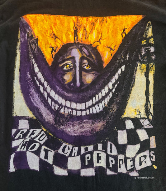 Red Hot Chili Peppers Tour Graphic Giant Band T-Shirt size XL