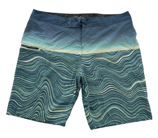 Vintage 2000s O'Neill Hyperfreak Wave Pattern Boardshorts XXL