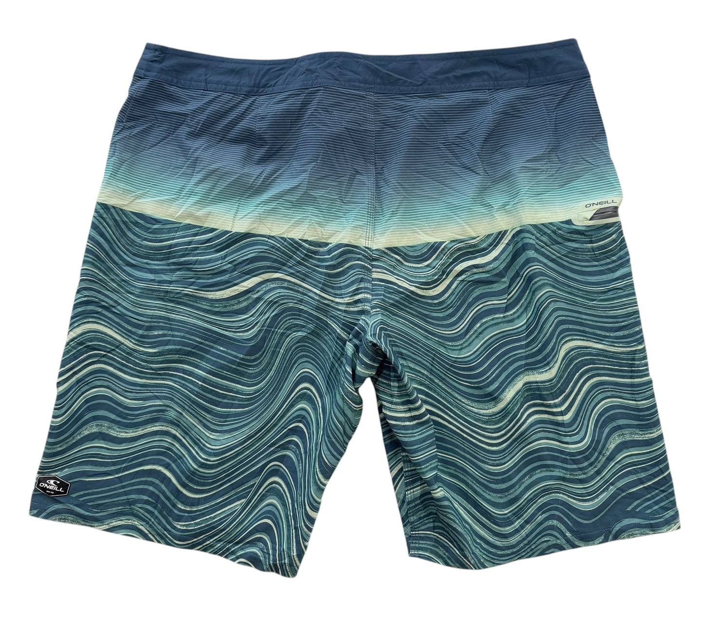 Vintage 2000s O'Neill Hyperfreak Wave Pattern Boardshorts XXL