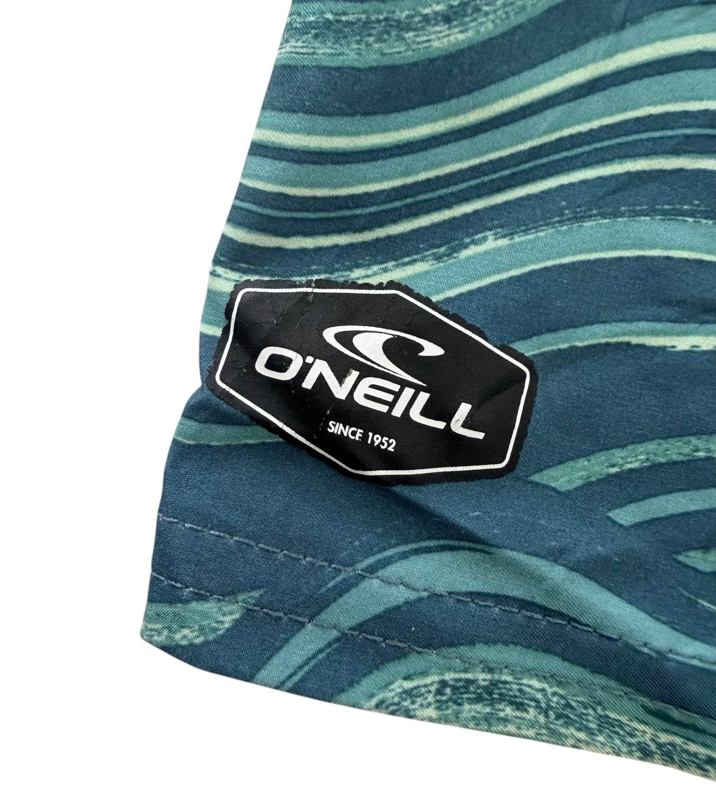 Vintage 2000s O'Neill Hyperfreak Wave Pattern Boardshorts XXL