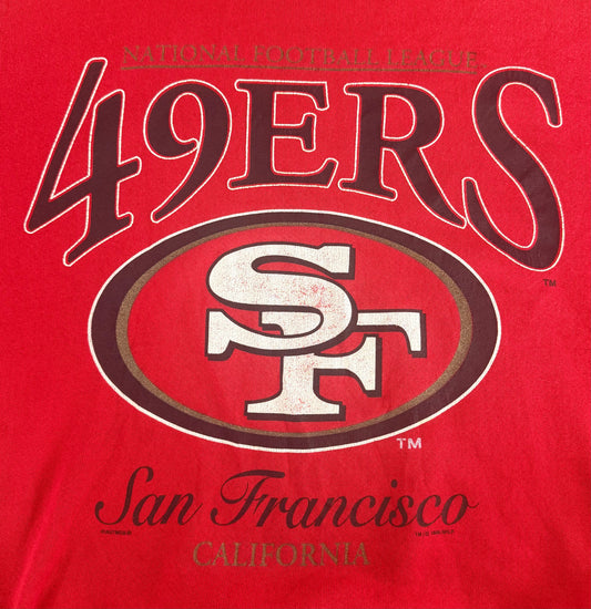 Vintage San Francisco 49ers Lee Sport Made in USA Sweatshirt size XL