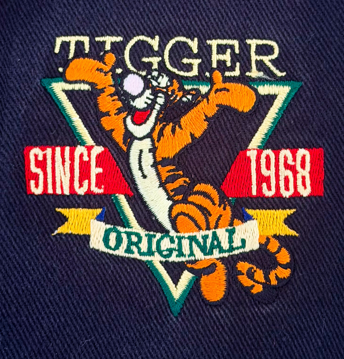 Kids Disney Tigger Embroidered Varsity Jacket approx. age 7–9