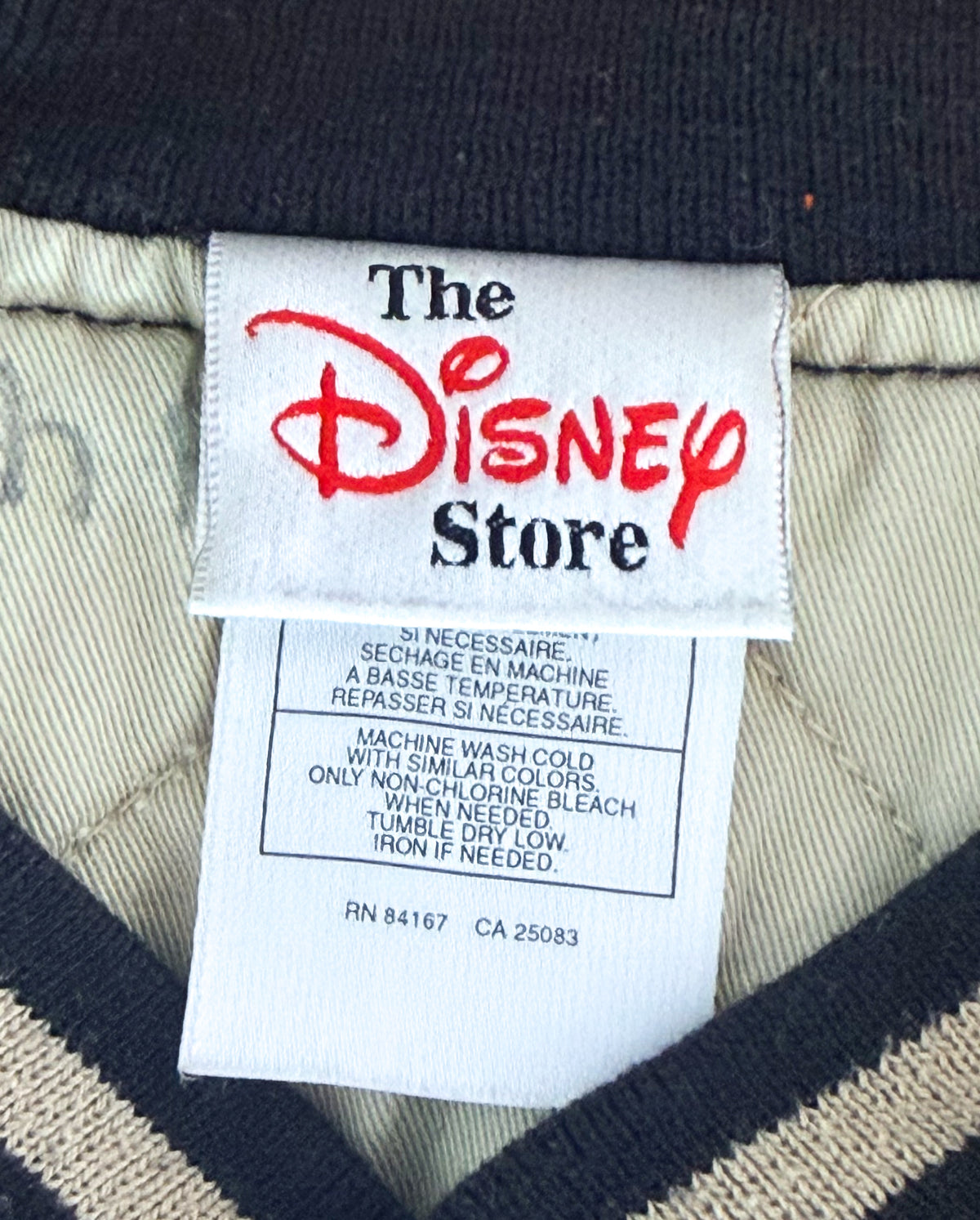Kids Disney Tigger Embroidered Varsity Jacket approx. age 7–9
