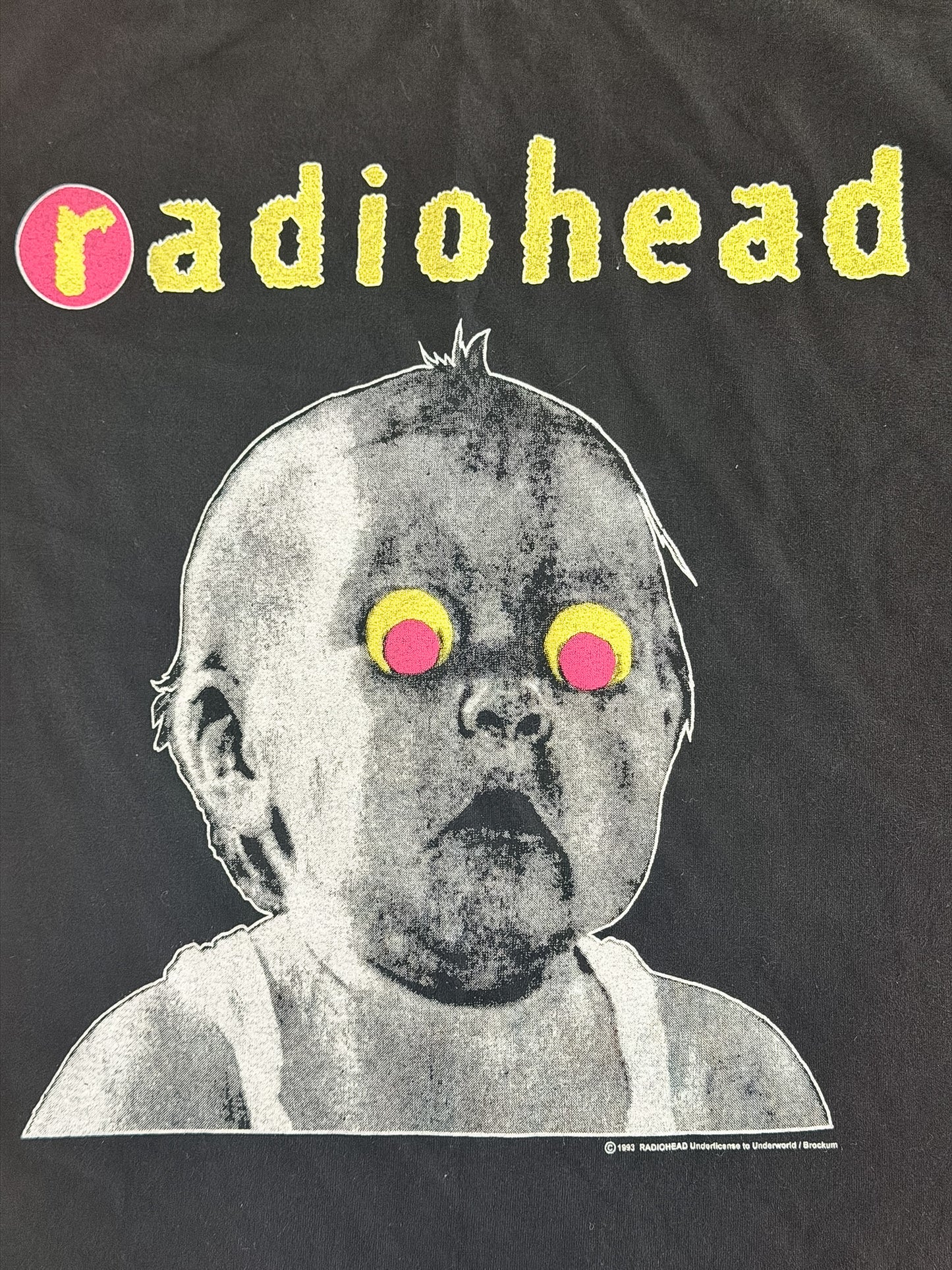 Radiohead Pablo Honey Tour T Shirt Size Large