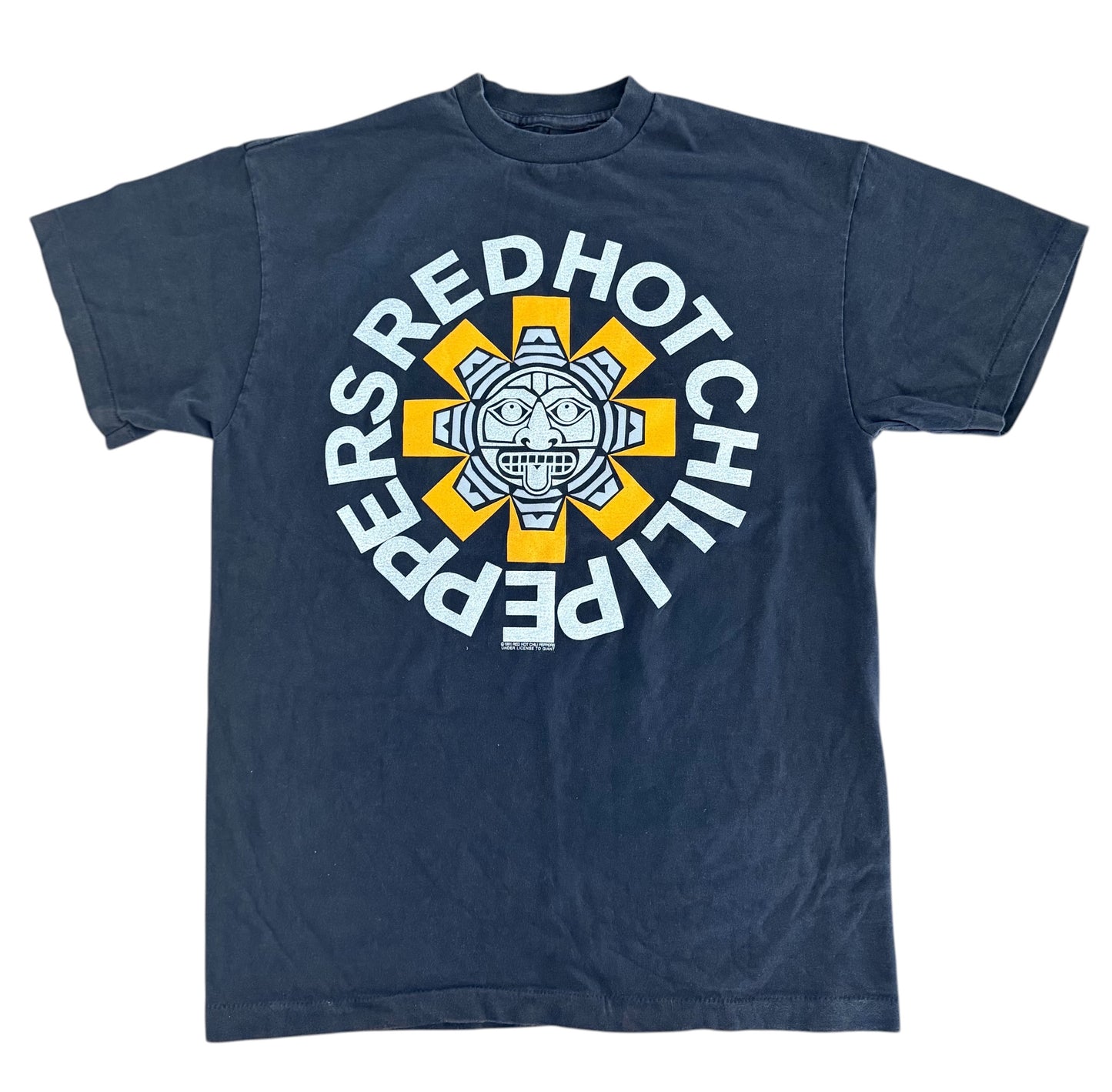 Red Hot Chili Peppers Aztec Logo Tour T Shirt Size XL