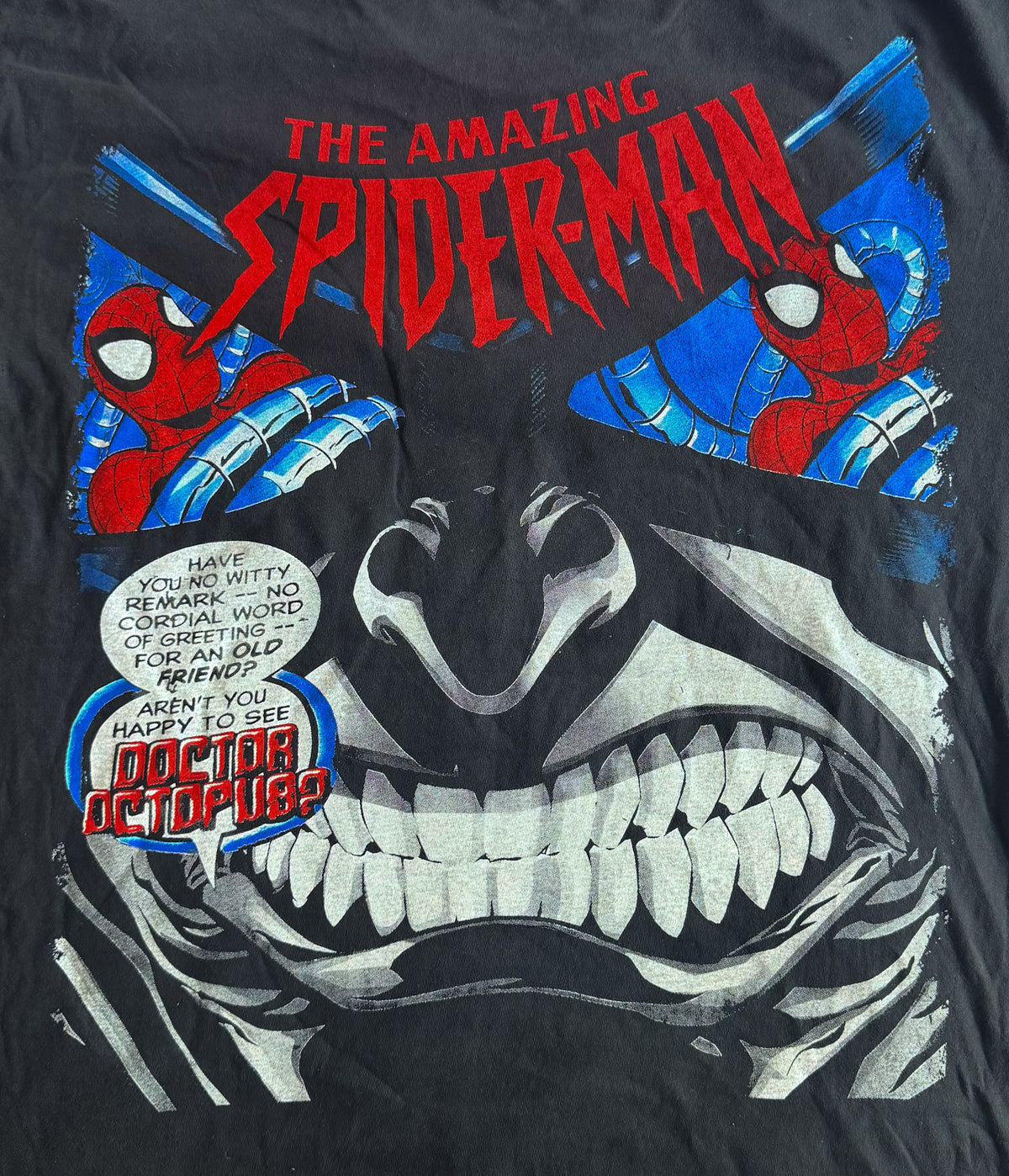 The Amazing Spider-Man Doctor Octopus Double Sided T-Shirt, XL