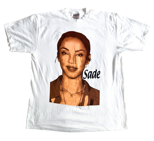 Sade Lovers Rock Tour 2001 Portrait T-Shirt, XL