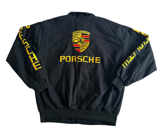 Porsche JH Design Embroidered Motorsport Racing Jacket, Large