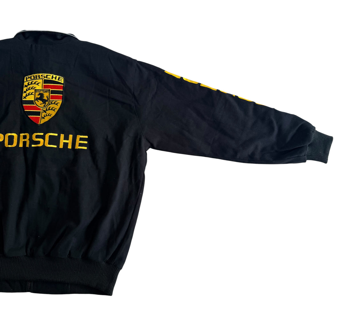 Porsche JH Design Embroidered Motorsport Racing Jacket, Large