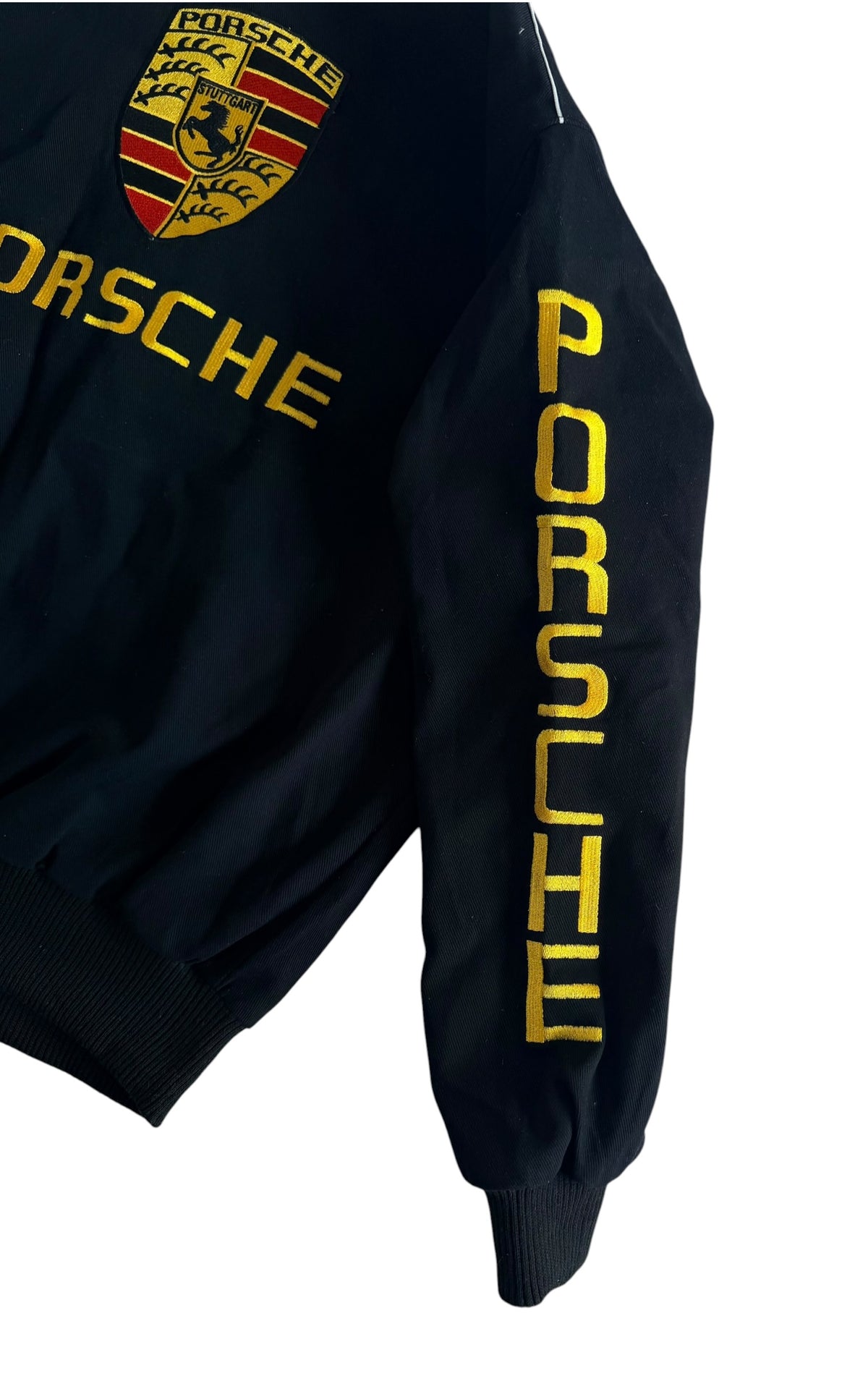 Porsche JH Design Embroidered Motorsport Racing Jacket, Large