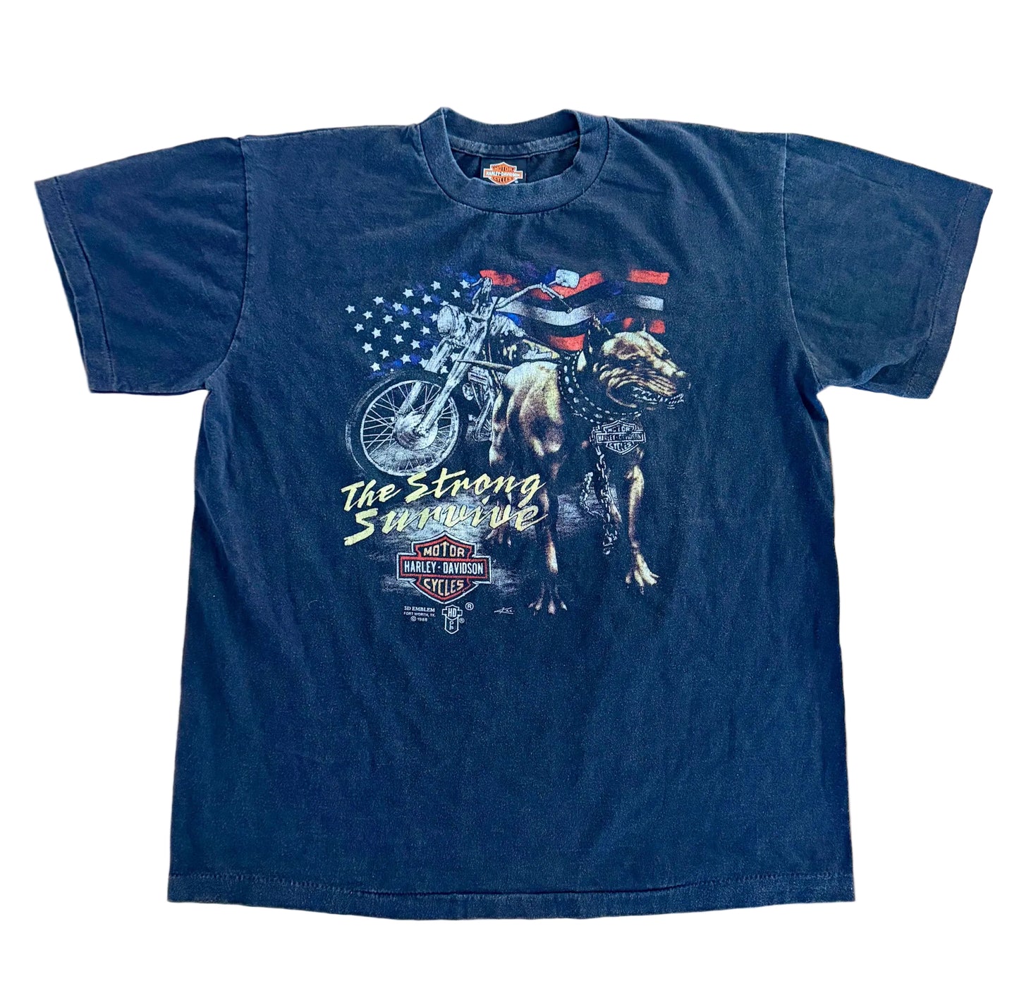 Vintage Harley Davidson Nashville TN Biker T Shirt Large